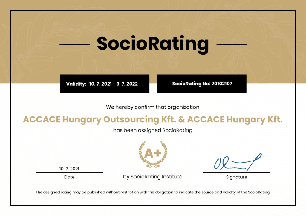SocioRating_oklevél